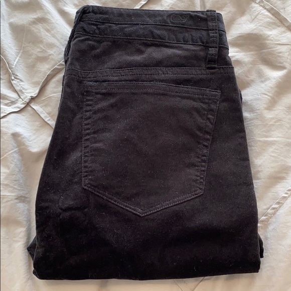 vineyard vines Black Velvet Skinny Pants - Picture 2 of 2
